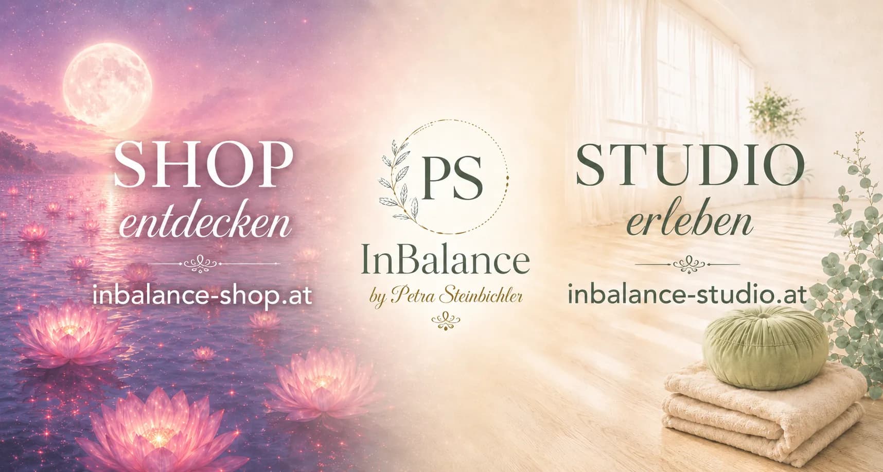 InBalance – Shop entdecken und Studio erleben